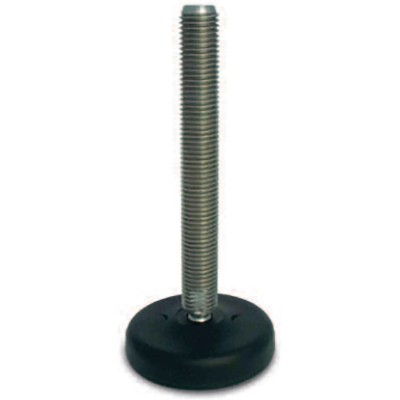RS PRO M12 83 mm Dia. Adjustable Foot Stainless Steel 1000 kg Static Load Capacity 30 ° Tilt Angle 196-5337