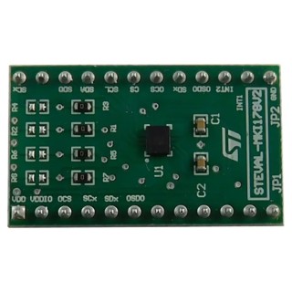 STMicroelectronics LSM6DSL Sensor Development Tool Adapter Board for a Standard DIL24 Socket 