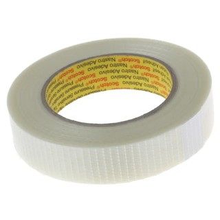 3M Transparent Scotch 8959 Packing Tape 25mm Width x 50m Length, Biaxially Oriented Polypropylene Backing, 0.14mm 8959 25MM