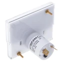 Sifam Tinsley Analogue Panel Ammeter 25 A AC/DC, 32.3 mm x 73.7 mm, ±1.5 % Taut Band Centre Magnet Movement IS 11003