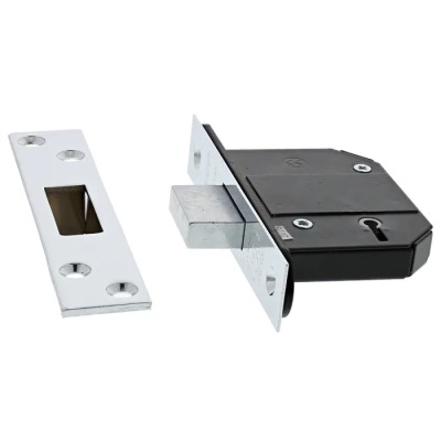 Legge Stainless Steel Deadlock Lever Lock, 5 Levers, 1000 Differs N5641.SS