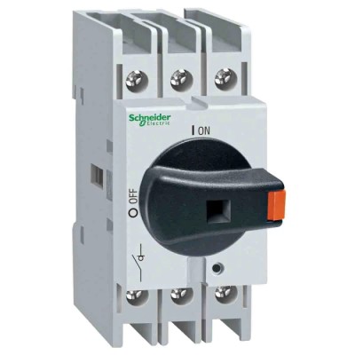 Schneider Electric 3-Pole DIN Rail Isolator Switch, IP20, 63A, 45kW VLS3P063R2