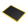 Coba Europe Individual COBAelite Diamond Anti-Fatigue Mat 600mm x 900mm x 18mm Black Yellow SED010701