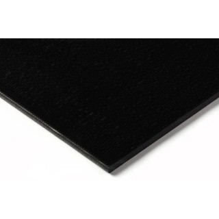 RS PRO Black POM Plastic Sheet 500 mm x 330 mm x 6 mm 197-4435