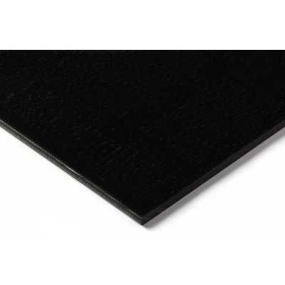 RS PRO Black POM Plastic Sheet 500 mm x 330 mm x 6 mm 197-4435