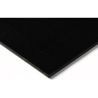 RS PRO Black POM Plastic Sheet 500 mm x 330 mm x 40 mm 197-4491