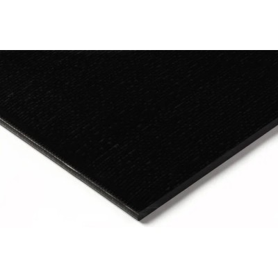 RS PRO Black POM Plastic Sheet 500 mm x 330 mm x 40 mm 197-4491