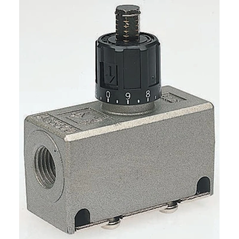 SMC AS Series Exhaust Flow Regulator, Inlet Female Threaded, Outlet Female Threaded, Maximum Operating Pressure EAS3500-F02