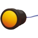 ITW Switches 49-59115 49-59 Series Push Button Switch Momentary Panel Mount 16 mm Cutout SPST Clear LED IP67 250V AC