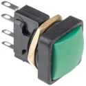 ITW Switches 49-59 Series Momentary Panel Push Button Switch, 16 mm Cutout, SPDT, IP67, 10 A, 250 V AC 49-59223