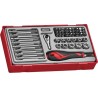 Teng Tools Hex Torx Slotted Phillips Screwdriver Bit Set 49 Pieces 4 to 13 mm TTMDQ49