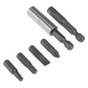 Teng Tools Hex Phillips Slotted Torx Screwdriver Bit Set 22 Pieces THBS22
