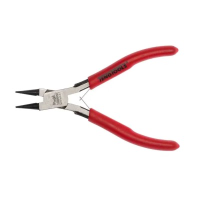 Teng Tools 1-Piece 5in Overall Round Nose Internal Jaw Plier, High Carbon Steel, Chrome Finish MBM467