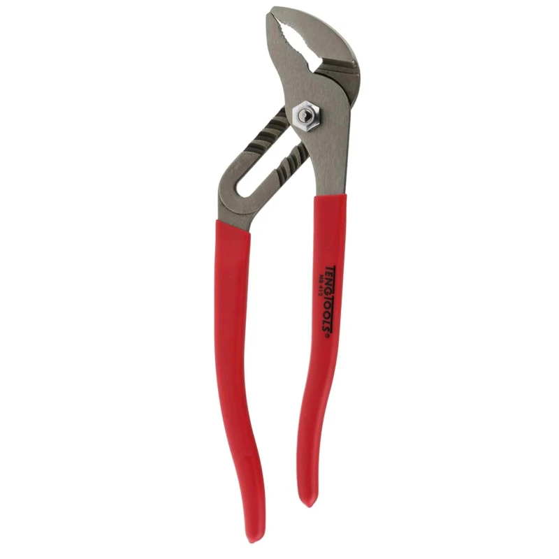 Teng Tools Water Pump Plier 12in Overall, Serrated Jaw, 26mm Jaw Length MB412