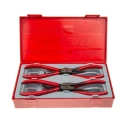 Teng Tools 4-Piece 7in Circlip Plier Set Chrome Vanadium Steel TT474-7