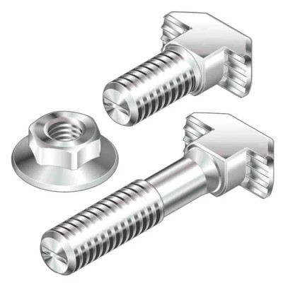 Bosch Rexroth M6 T-Head Bolt Connecting Component, Strut Profile 30 mm, Groove Size 8 mm 3842523922