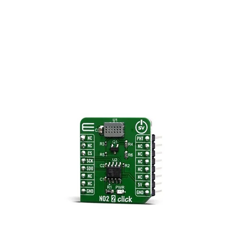 MikroElektronika Gas Sensor Development Tool NO2 2 Click with MiCS-2714 for Breath Checking and Harsh Environment MIKROE-3700