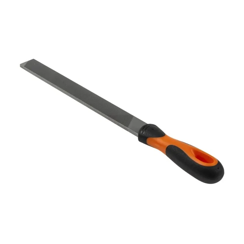 Bahco Engineers File Set 3 Piece Round Handle Included 250 mm Length Second Cut 1-473-10-2-2