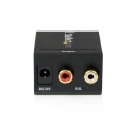 StarTech.com Digital Audio Converter SPDIF2AA, 24-bit S/PDIF Input, Coaxial and Toslink Optical to RCA Stereo Output SPDIF2AA
