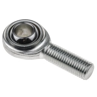 RS PRO M16 x 2 Male Steel Rod End Metric Thread Standard, 16mm Bore, 85mm Overall Width 198-9134