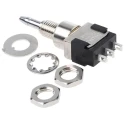 KNITTER-SWITCH MPA Series Miniature Push Button Switch Latching Panel Mount 6.2 mm Cutout SPDT IP67 250V AC MPA 106 D