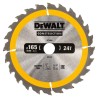 DeWALT Circular Saw Blade 165mm 24 Teeth Per Inch Tungsten Carbide 7000rpm DT1934-QZ