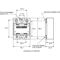 Crydom Solid State Relay Panel Mount 20 A Load 100 V Load 32V Control D1D20