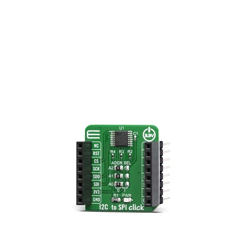 MikroElektronika Communication & Wireless Development Kit Interface Between SPI Bus and I2C Bus 400 kHz MIKROE-3743