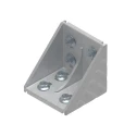 Bosch Rexroth M8 Mounting Bracket Connecting Component Strut Profile 100 x 100 mm Groove Size 10 mm 3842530361