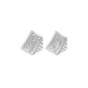 Bosch Rexroth M8 Mounting Bracket Die Cast Aluminium Connector Component for 90 mm Strut Profile 3842523575