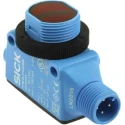 SICK Background Suppression Photoelectric Sensor 300 mm, PNP Output, IP67 IP69K, 30V DC, 0.5ms Response Time HTB18-P4A2BB