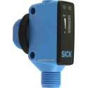 SICK Background Suppression Photoelectric Sensor 300 mm, PNP Output, IP67 IP69K, 30V DC, 0.5ms Response Time HTB18-P4A2BB