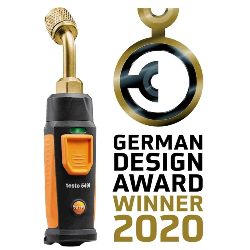 Testo Digital Pressure Meter Gauge 1 Pressure Port Max Measurement 60 bar 0560 2549 02