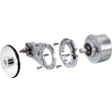 SICK Measuring Wheel Accessory 63.7 mm Diameter for Use with AFM60, DBS60, AFS60, Face Mount Flange Encoder DFS60 