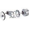 SICK Measuring Wheel Accessory 63.7 mm Diameter for Use with AFM60, DBS60, AFS60, Face Mount Flange Encoder DFS60