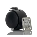 RS PRO Swivel Castor Wheel Nylon 50 mm Diameter 50 kg Load Capacity Swivel Rotation Ball Bearing Hub 201-2932