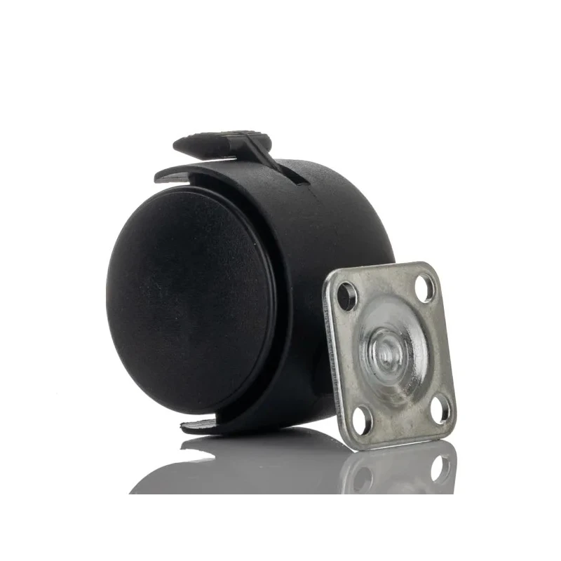 RS PRO Swivel Castor Wheel Nylon 50 mm Diameter 50 kg Load Capacity Swivel Rotation Ball Bearing Hub 201-2932