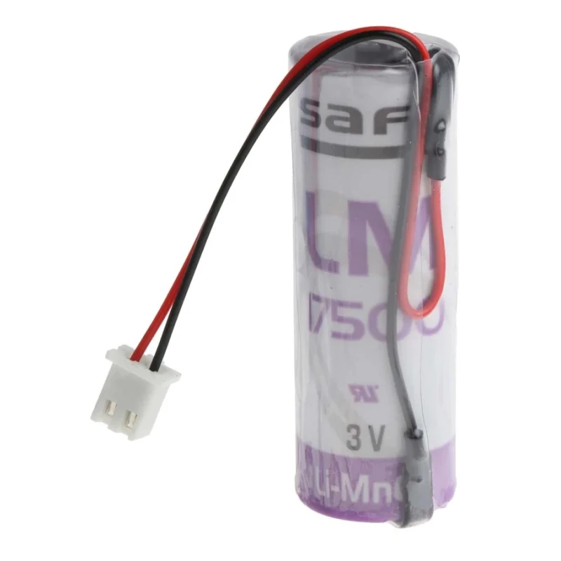 Saft Lithium Manganese Dioxide 3 V Battery 3 Ah 17.5 mm x 65 mm 0095-753-019