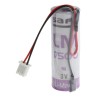 Saft Lithium Manganese Dioxide 3 V Battery 3 Ah 17.5 mm x 65 mm 0095-753-019