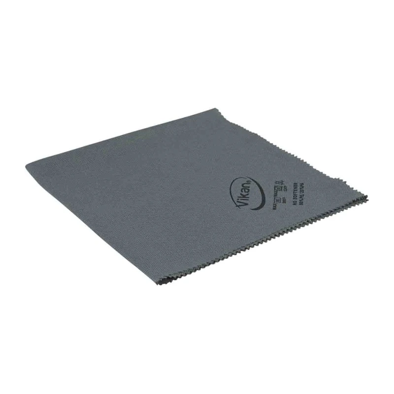 Vikan Microfibre Lustre Cloth for General Cleaning, Dry/Wet Use, Box of 5, 400 x 400 mm 691540