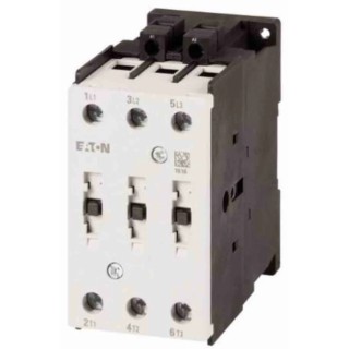Eaton DILMT Contactor 3-Pole 95 A 45 kW 24V AC Coil, 3 NO, 660V 197623 DILMT95(24V50/60HZ)