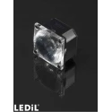 Ledil Square Silicone 1-Way LED Lens 40° Wide Angle Beam FCA15007_G2-ROSE-UV-SS