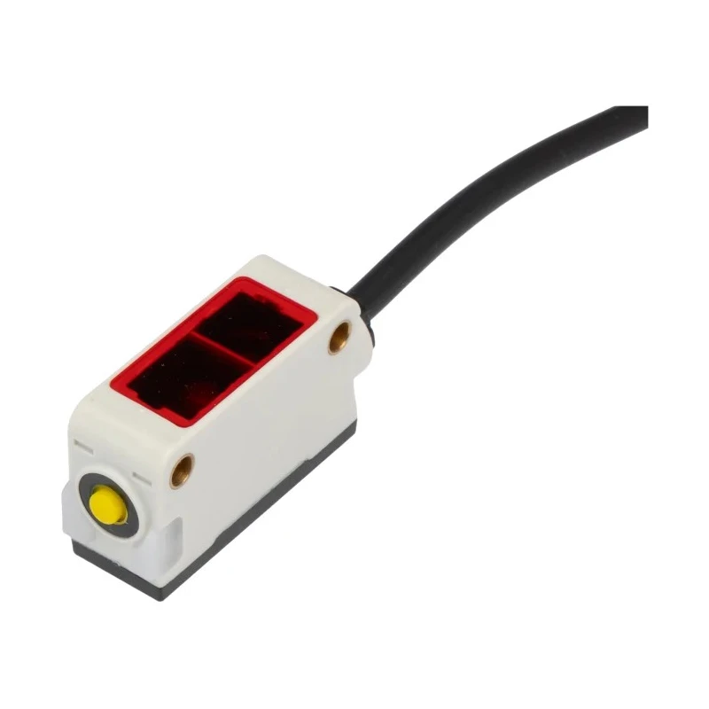 RS PRO Polarised Retro Reflection Photoelectric Sensor, Block Sensor, 3 m Detection Range, PNP NO/NC Output, IP Rating IP67
