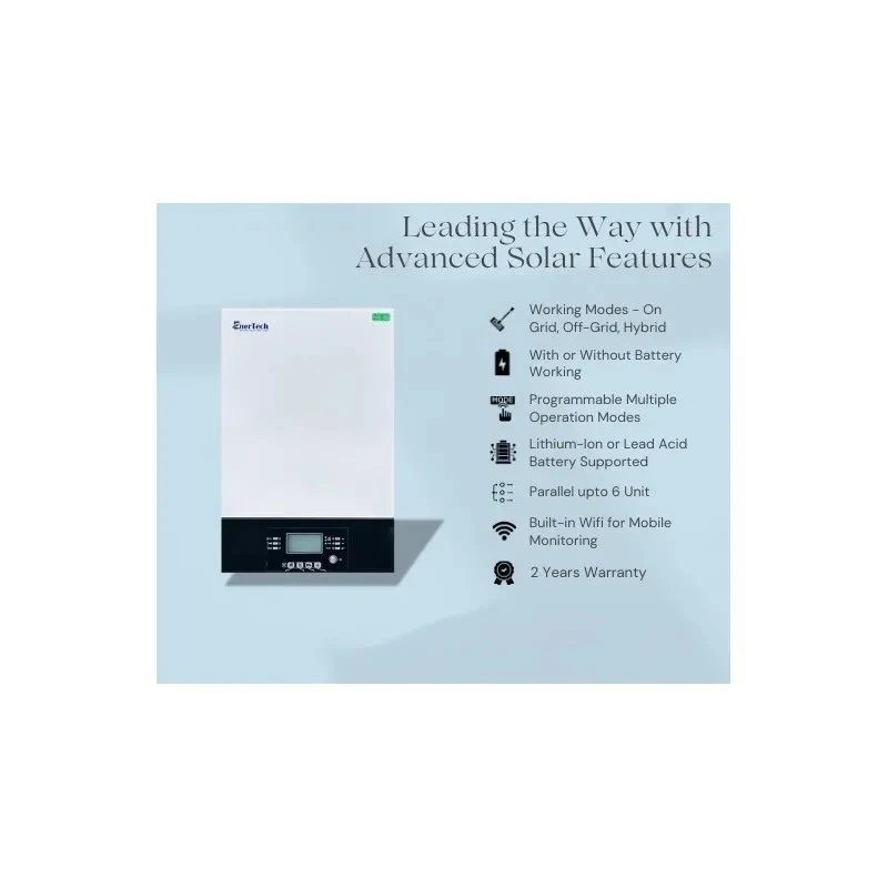 Buy EnerTech 5kW Solar Hybrid Inverter | On & Off-Grid Online