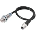 Omron Threaded Barrel Inductive Proximity Sensor M12 x 1, 30mm Length, NPN Output, 30 V dc, 200mA E2EW-X2C112-M1TJ 0.3M