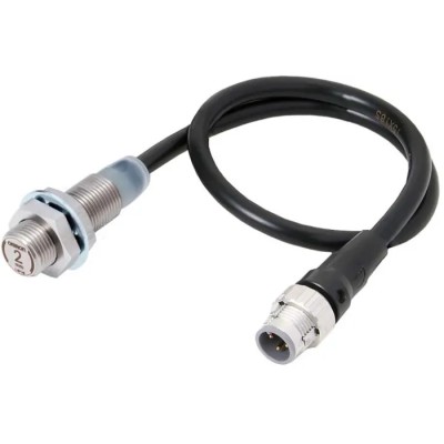 Omron Threaded Barrel Inductive Proximity Sensor M12 x 1, 30mm Length, NPN Output, 30 V dc, 200mA E2EW-X2C112-M1TJ 0.3M