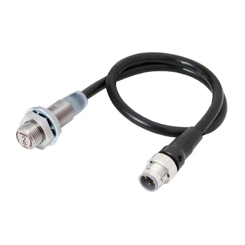 Omron Threaded Barrel Inductive Proximity Sensor M12 x 1, 30mm Length, NPN Output, 30 V dc, 200mA E2EW-X2C112-M1TJ 0.3M