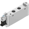 Festo Solenoid Valve 5/2 Monostable Electric Manifold Mount 24V DC 1300 L/min VUVG-L18-M52-RT-G14-1P3