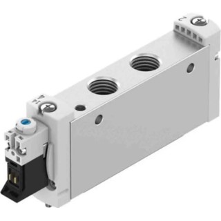 Festo Solenoid Valve 5/2 Monostable Electric Manifold Mount 24V DC 1300 L/min VUVG-L18-M52-RT-G14-1P3