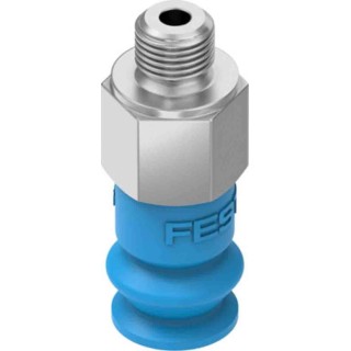 Festo Polyurethane Suction Cup 8 mm Pad Diameter, 2.8N Holding Force, Threaded Connection VASB-8-M5-PUR-B